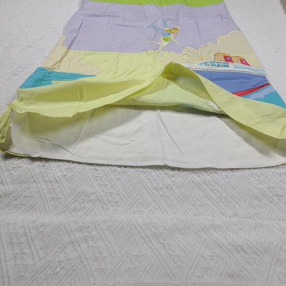 VIntage Disney Cruise embroidered Tinkerbell dress Size XL RARE vacation resort - Picture 9 of 15